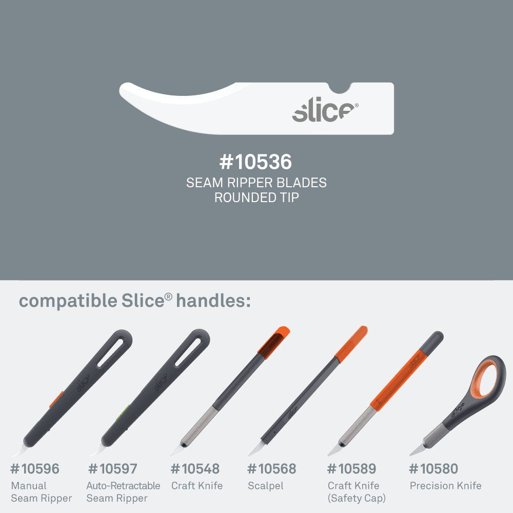 Slice 10502 Swivel Knife With Micro Ceramic Safety Blade, Ideal For  Detailed Pattern Leather-work